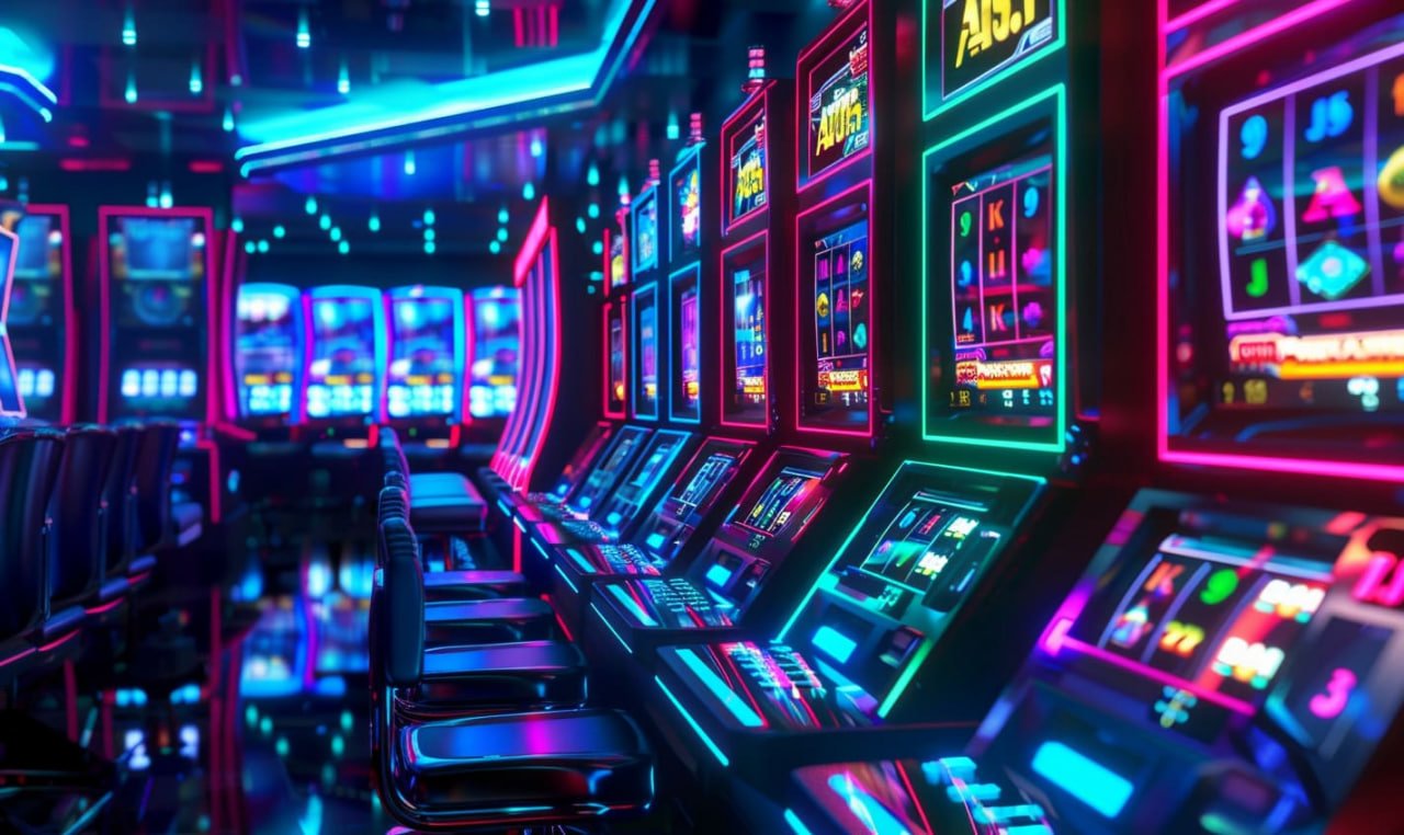 Menu navigasi aplikasi dengan akses ke sportsbook, kasino, dan esports